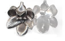 Thai Hill Tribe Silver Flower Pendant BST765S