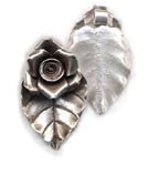 Thai Hill Tribe Silver Flower Pendant BST7676